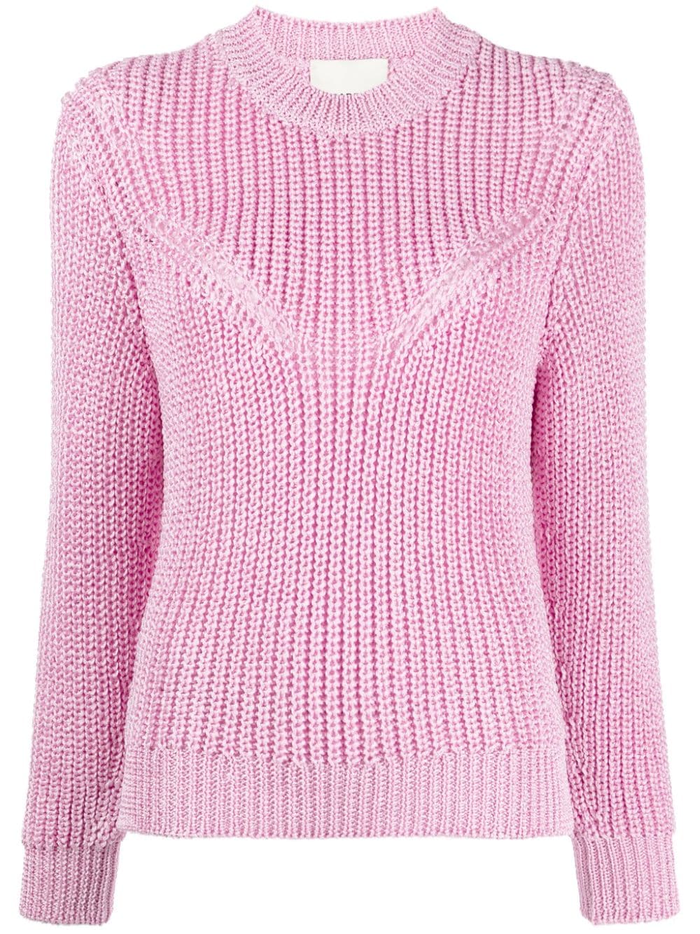ISABEL MARANT crew-neck knit jumper - Pink von ISABEL MARANT