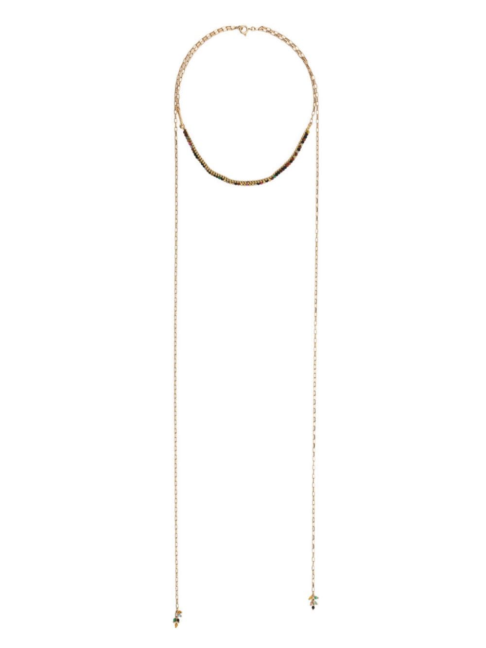 ISABEL MARANT draped anchor-chain necklace - Gold von ISABEL MARANT
