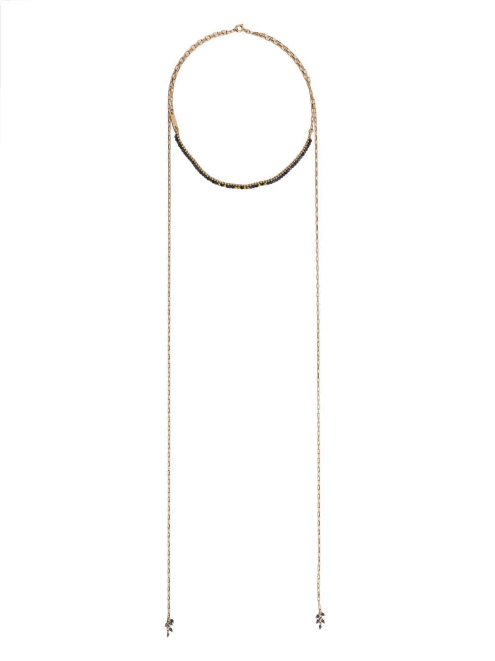 ISABEL MARANT draped anchor-chain necklace - Gold von ISABEL MARANT