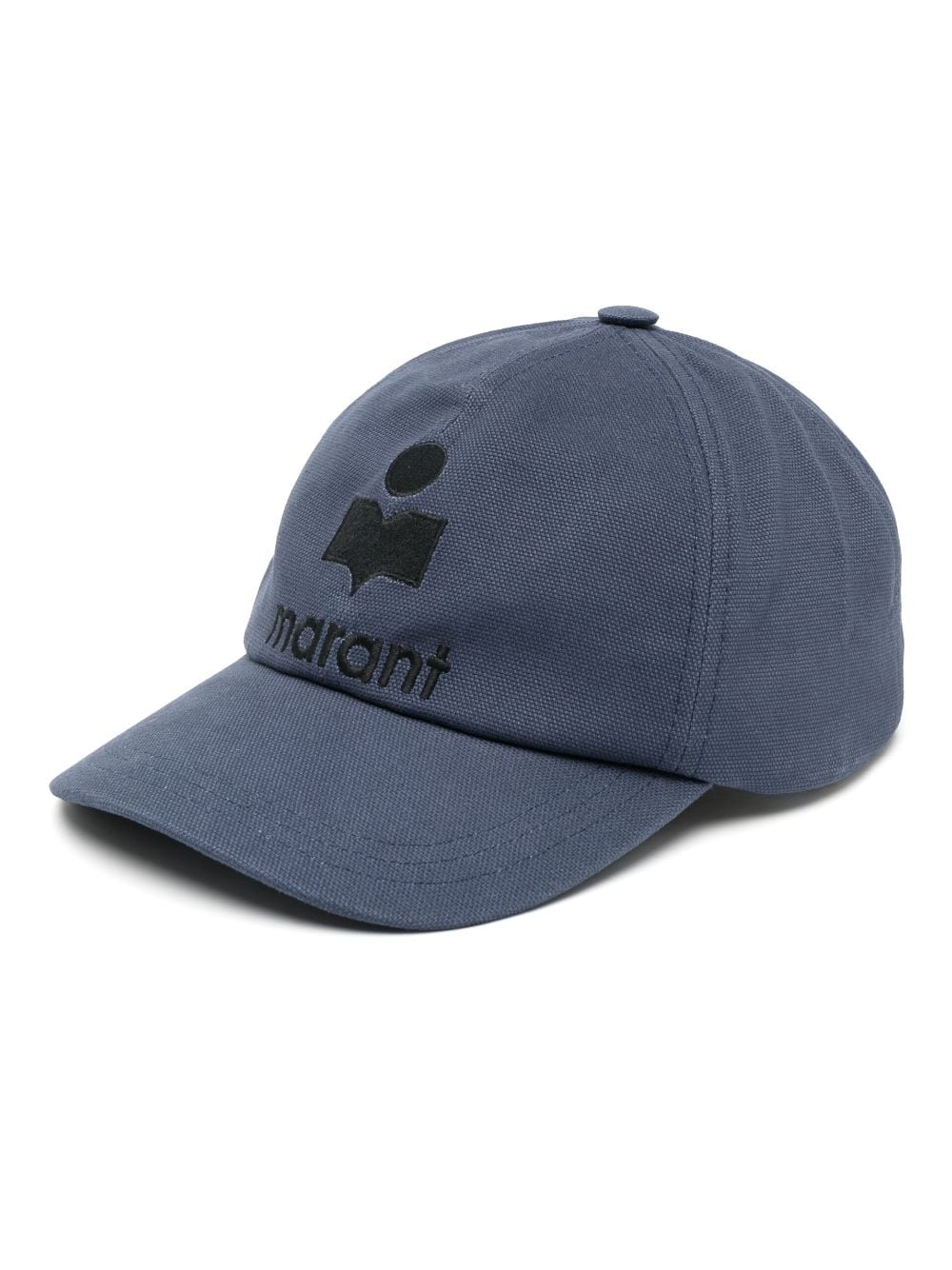 ISABEL MARANT embroidered-logo cotton cap - Blue von ISABEL MARANT