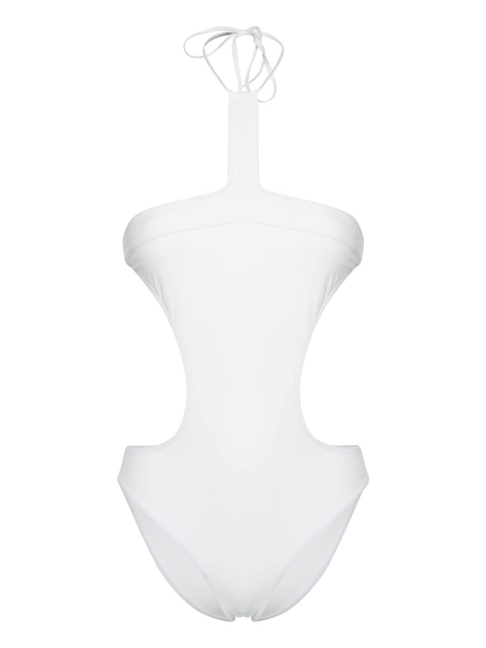 ISABEL MARANT halterneck open-back swimsuit - White von ISABEL MARANT