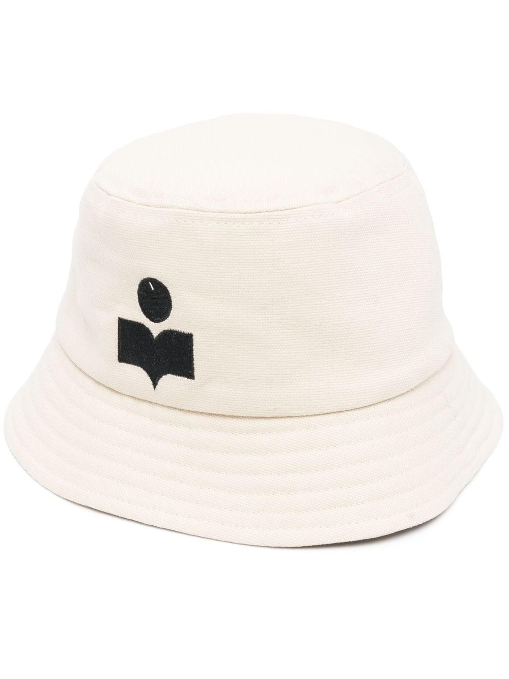 ISABEL MARANT logo-embroidered bucket hat - Neutrals von ISABEL MARANT