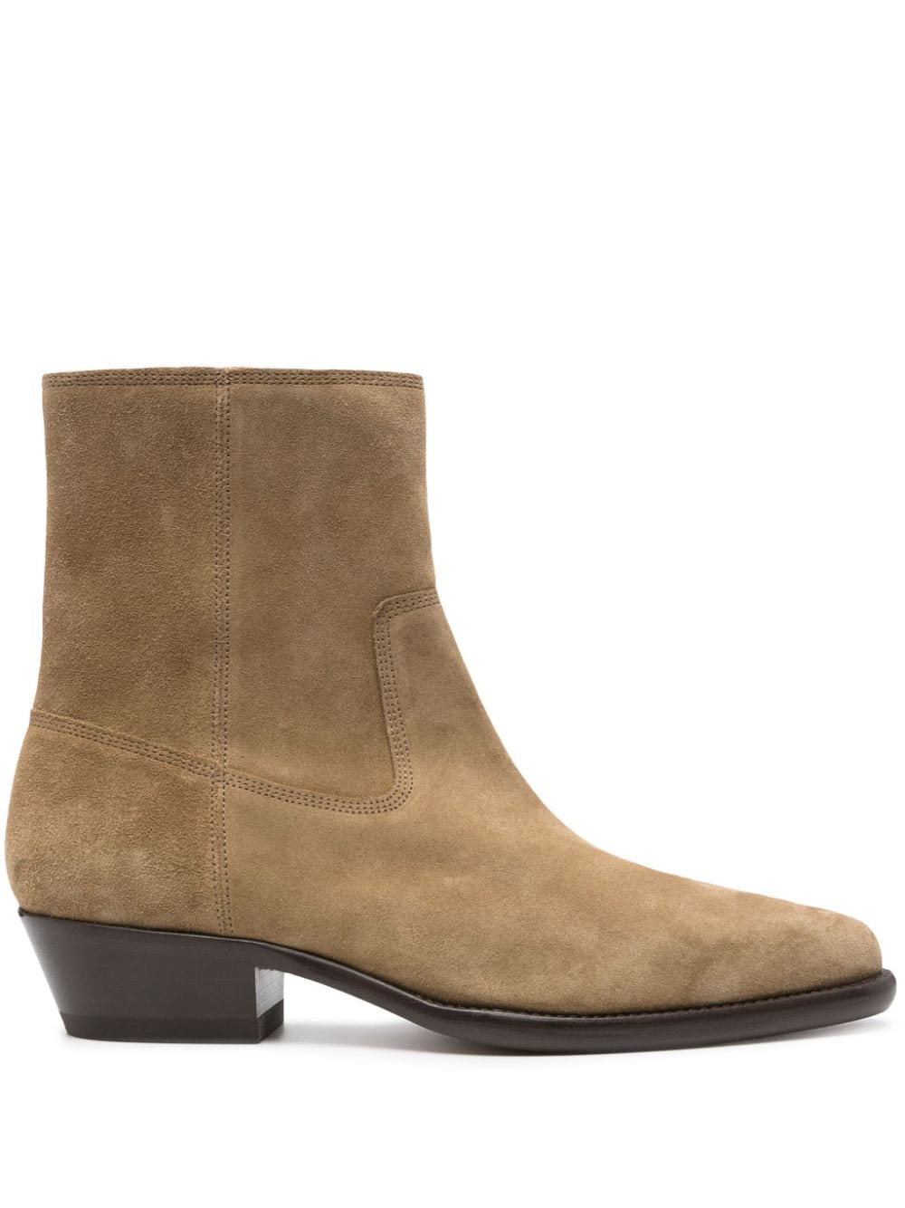 MARANT pointed-toe suede ankle boots - Neutrals von MARANT