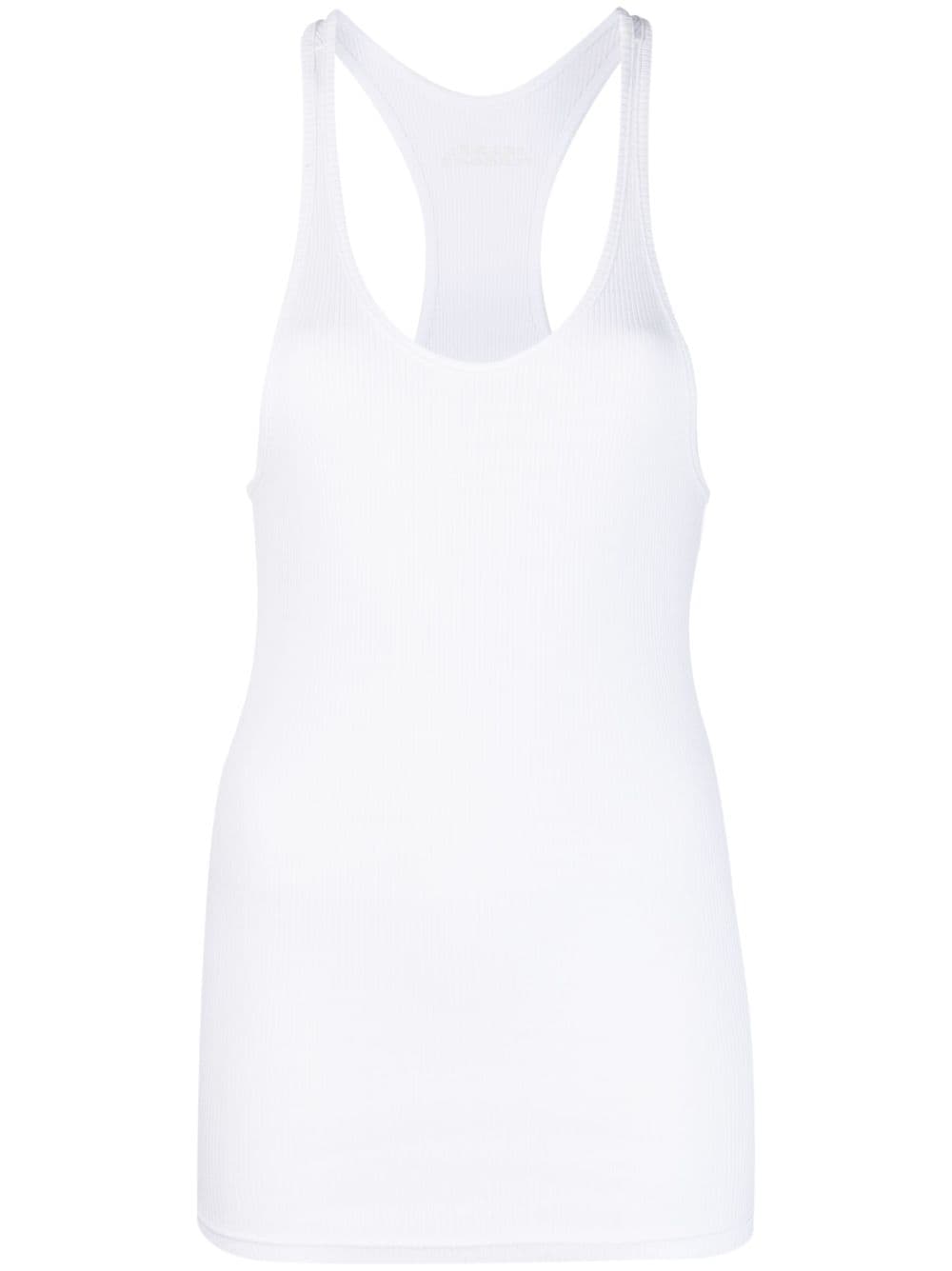 ISABEL MARANT ribbed tank top - White von ISABEL MARANT