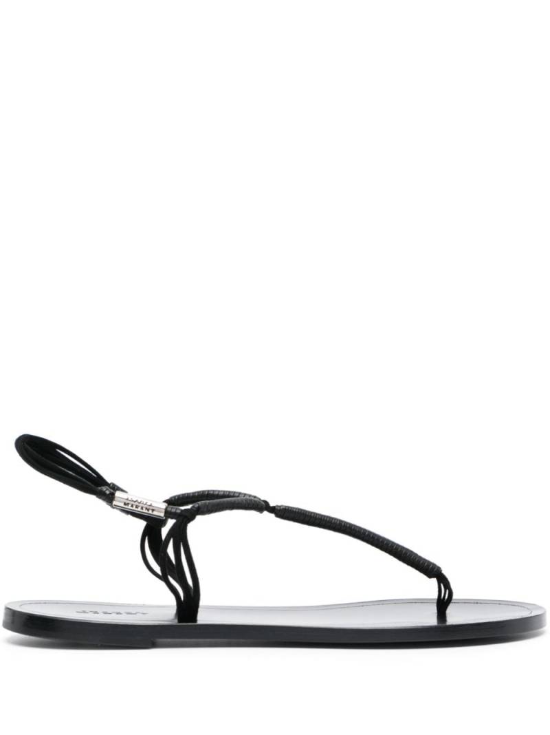 ISABEL MARANT single toe strap sandals - Black von ISABEL MARANT