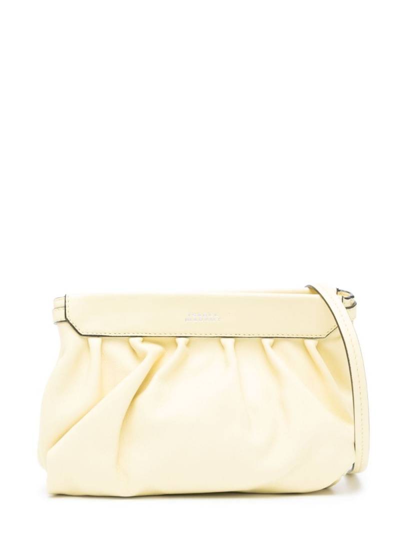 ISABEL MARANT small Luz leather clutch bag - Yellow von ISABEL MARANT