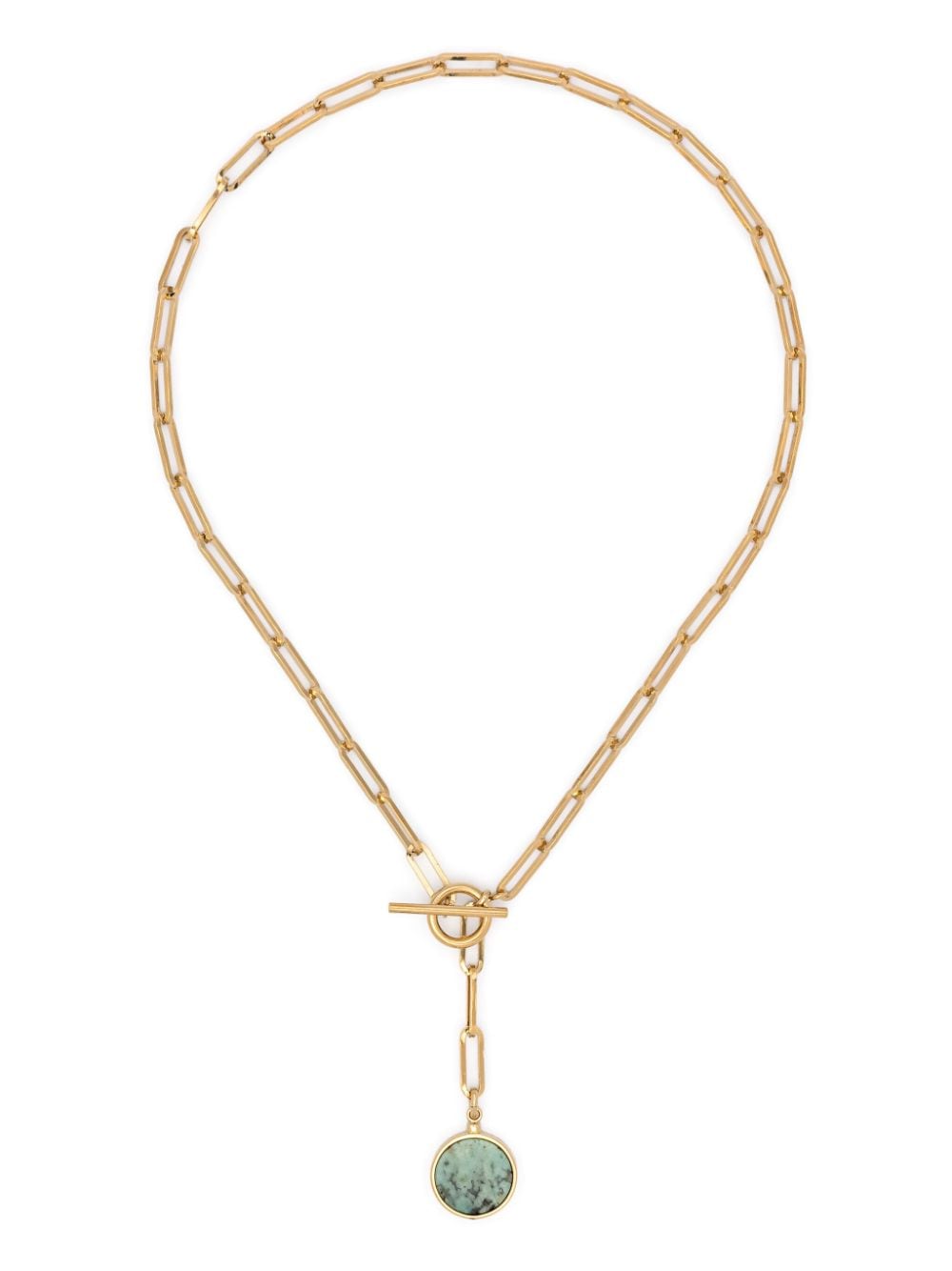 ISABEL MARANT stone-pendant chain necklace - Gold von ISABEL MARANT