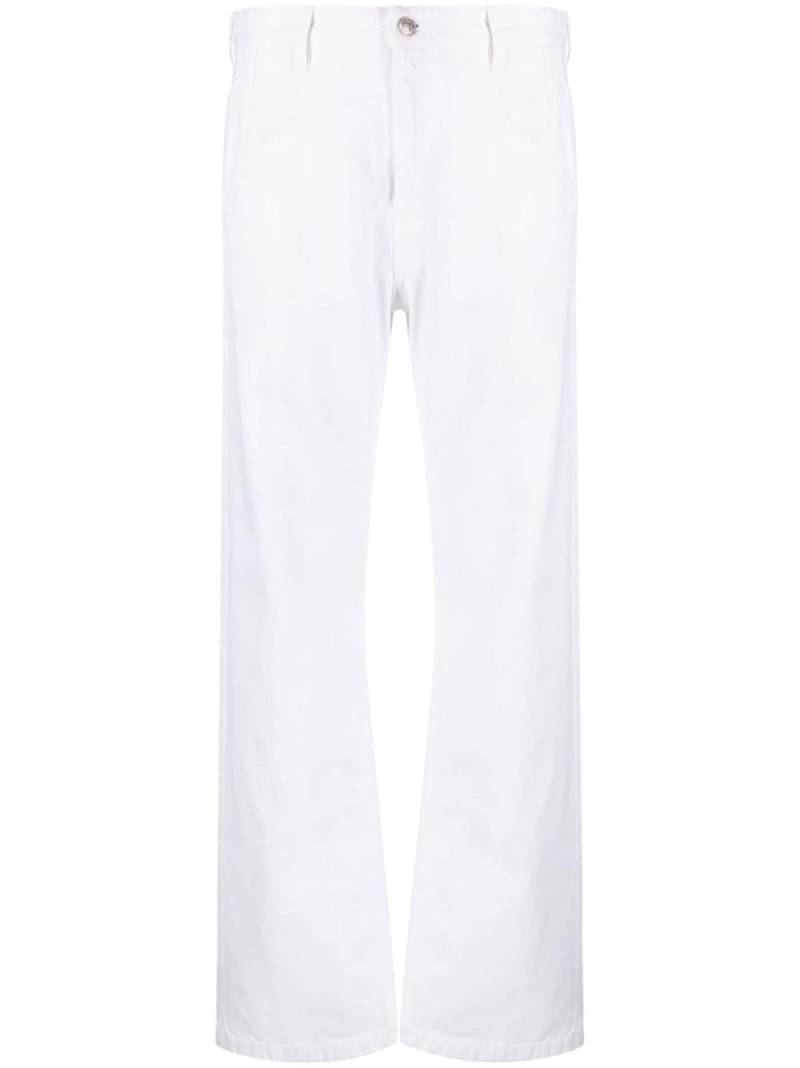 ISABEL MARANT straight-leg denim jeans - White von ISABEL MARANT
