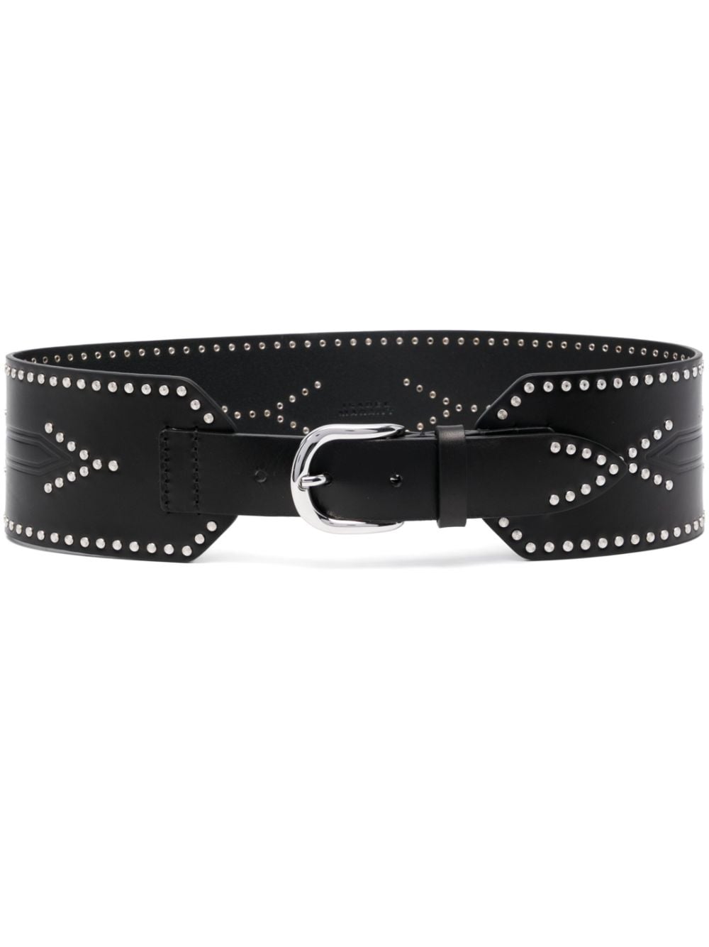 ISABEL MARANT stud-embellished leather belt - Black von ISABEL MARANT