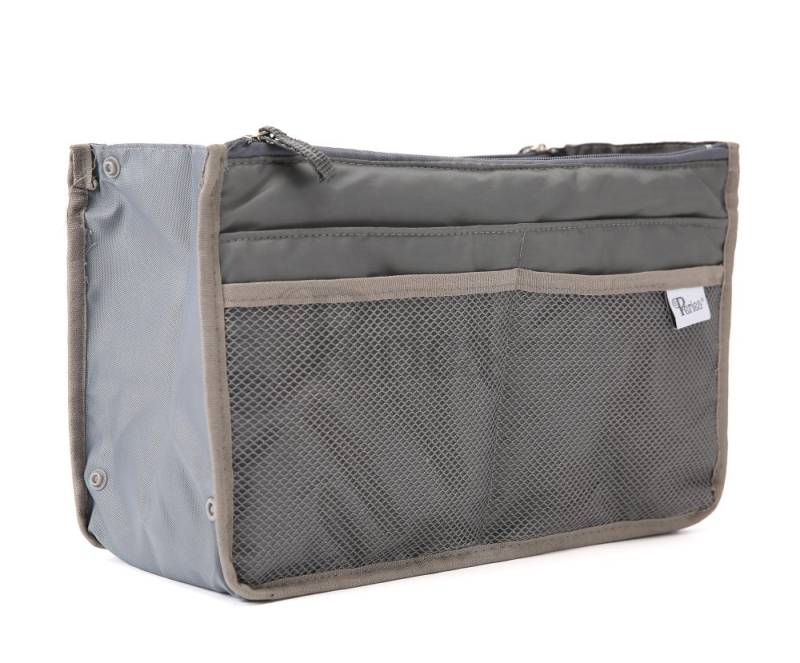 Bag in Bag - Grau mit Netz Grösse M von ISDA
