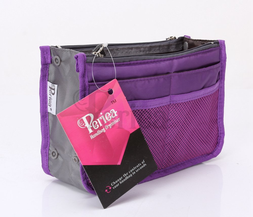 Bag in Bag - Violett mit Netz Grösse S von ISDA