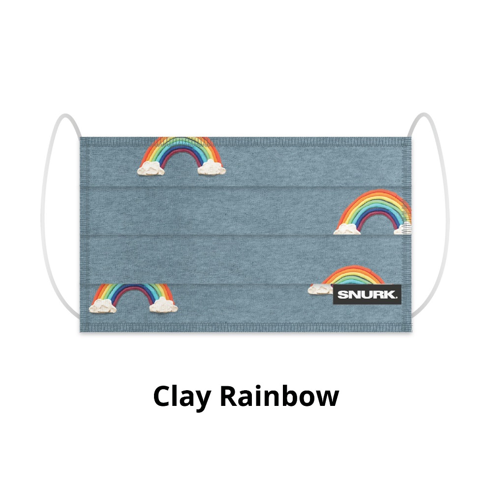 Gesichtsmaske SNURK Modell Clay Rainbow von ISDA