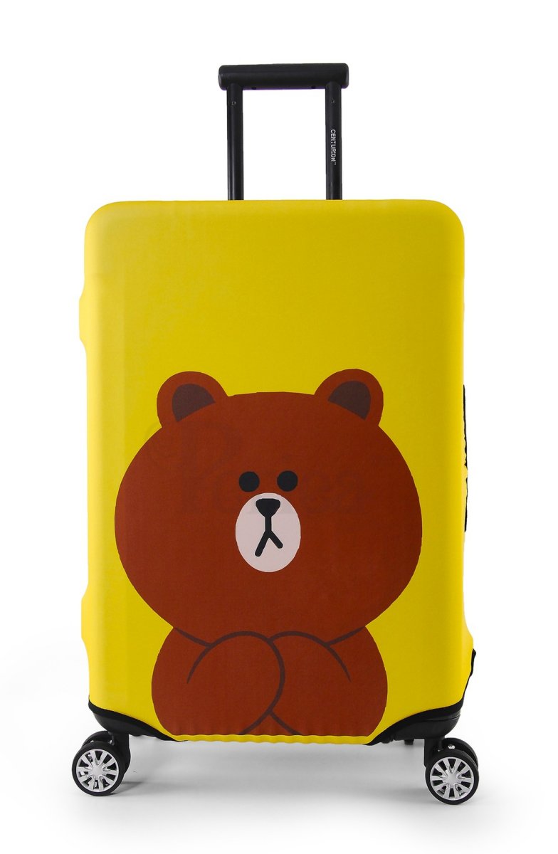 Kofferüberzug Yellow Teddy Klein (45-50 cm) von ISDA
