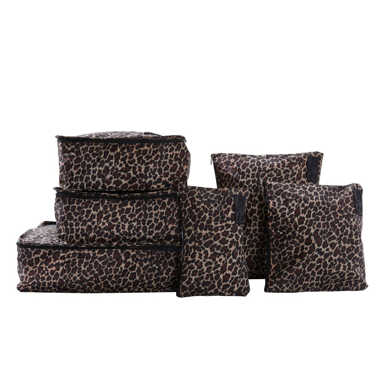 Lucy Travel Packing Cube Set Gold Leopard von ISDA