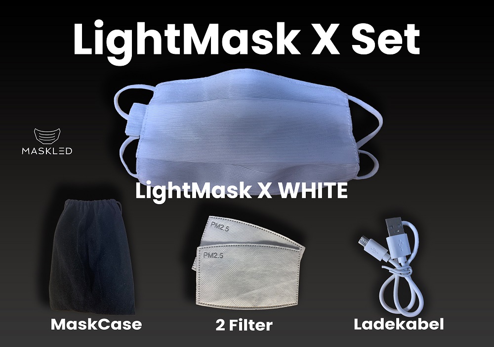 Maskled LightMask X White von ISDA