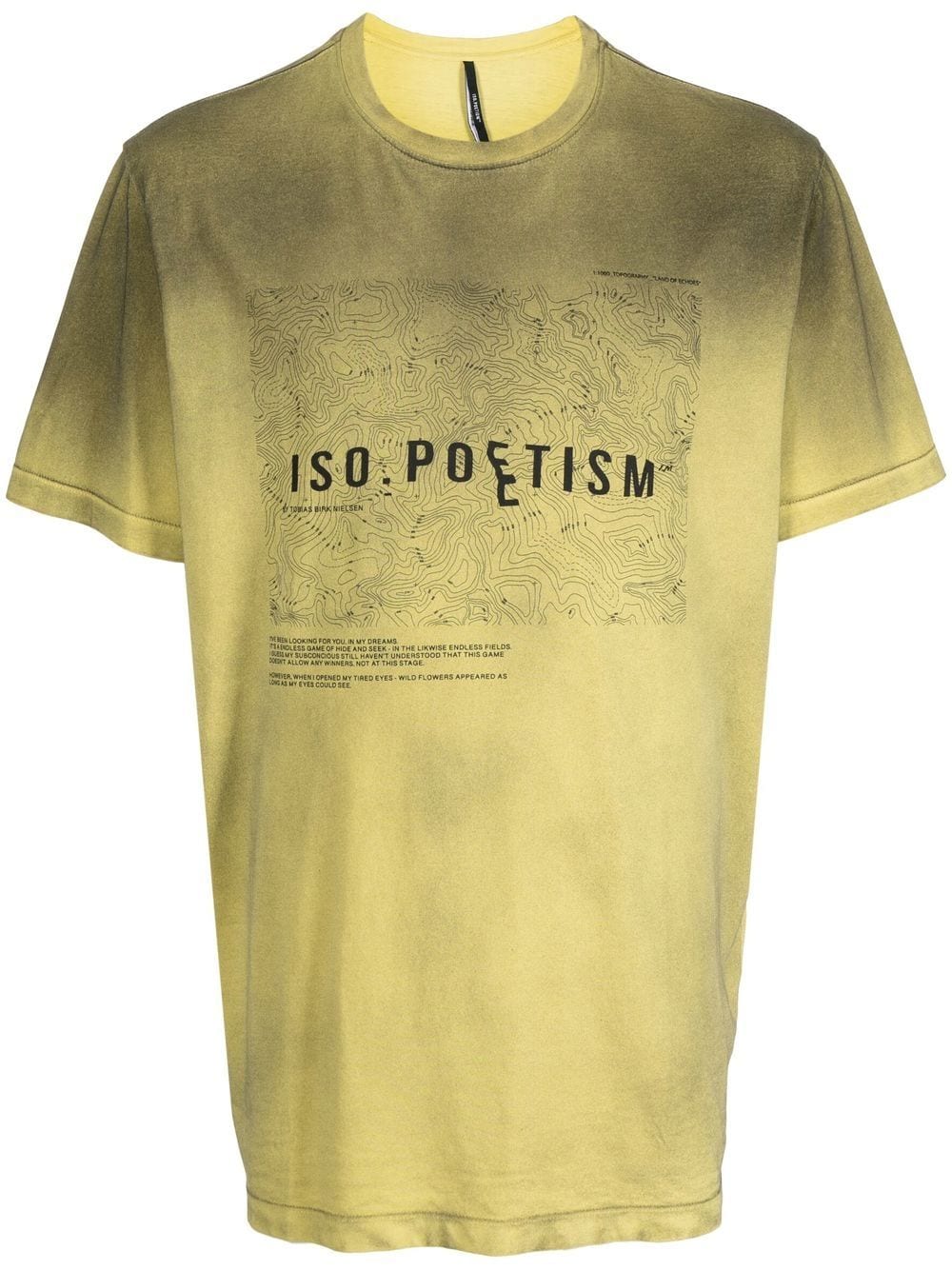 ISO.POETISM Decko logo-print T-shirt - Green von ISO.POETISM