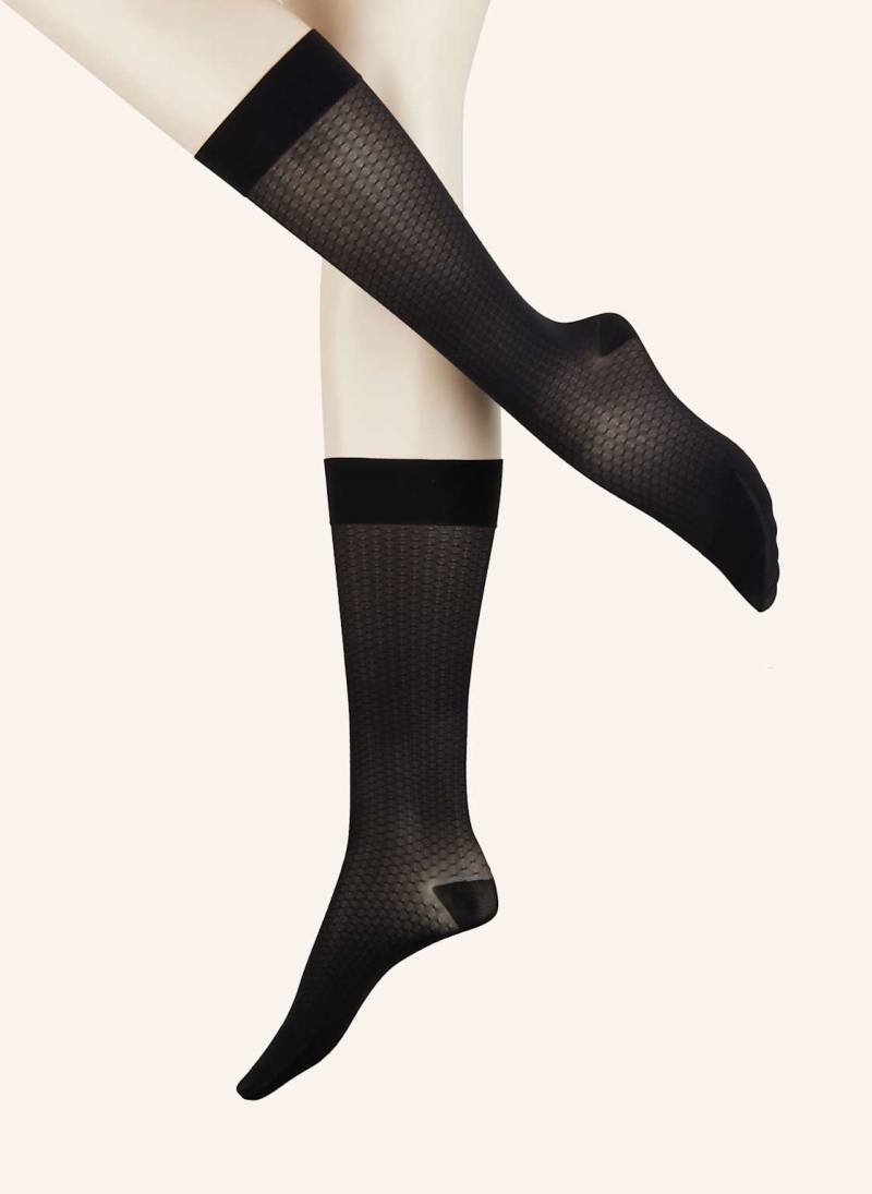 Item m6 Fein-Kniestrümpfe Pixie schwarz von ITEM m6