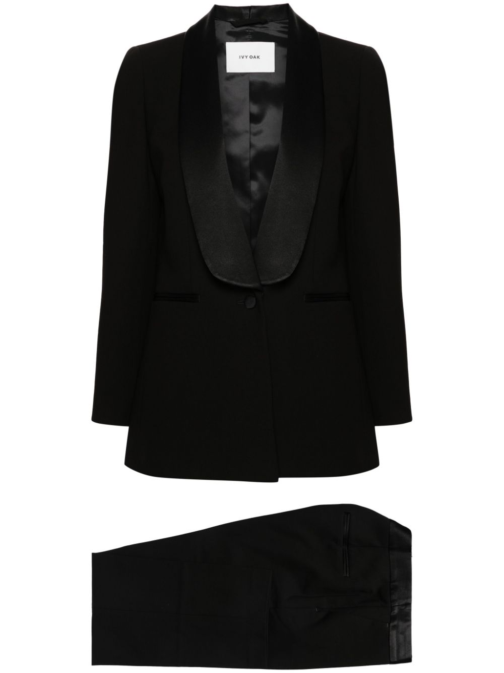 IVY OAK single-breasted suit - Black von IVY OAK
