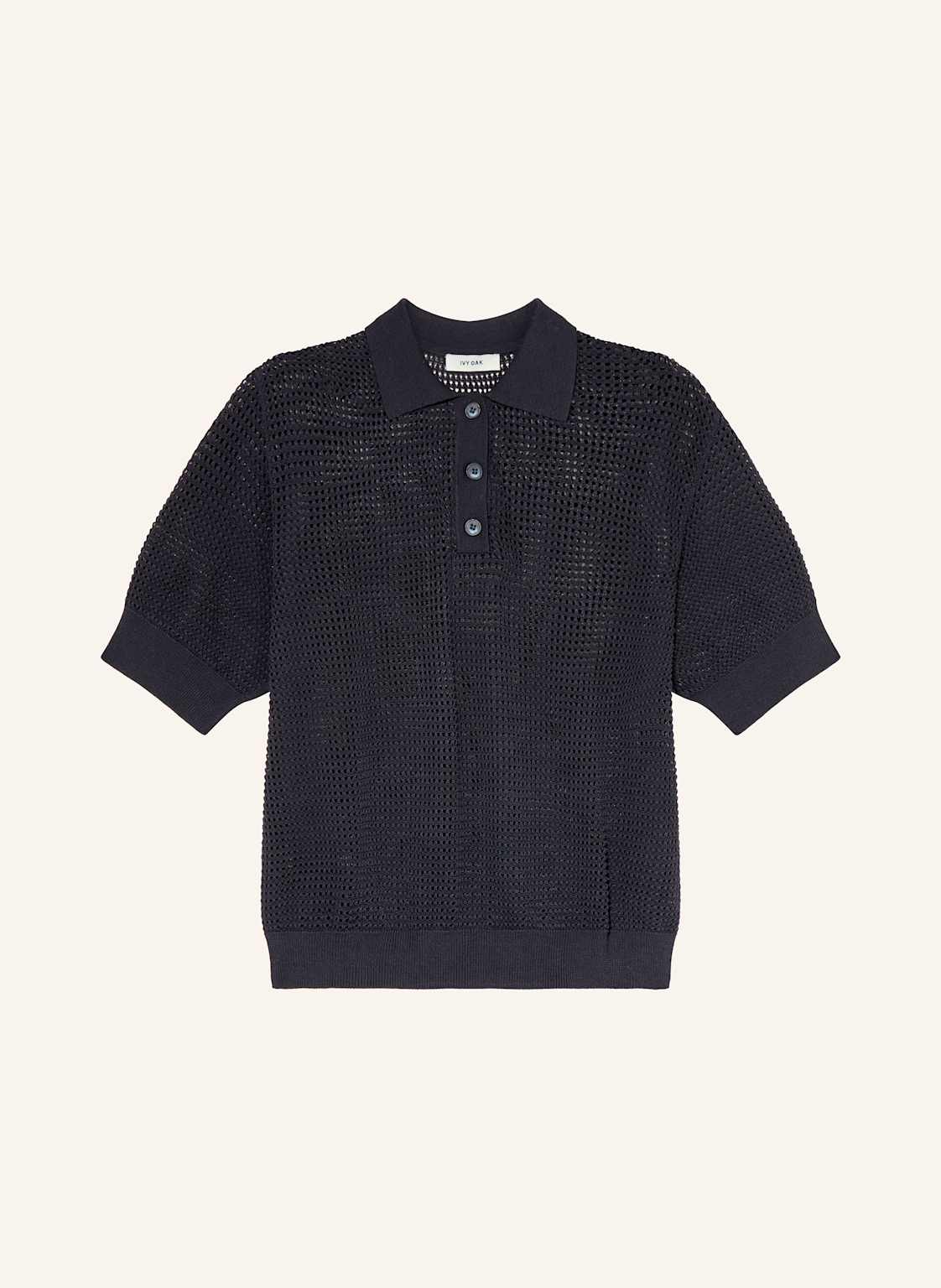 Ivy Oak Strick-Poloshirt Flo blau Ivy Oak Strick-Poloshirt Flo blau von IVY OAK