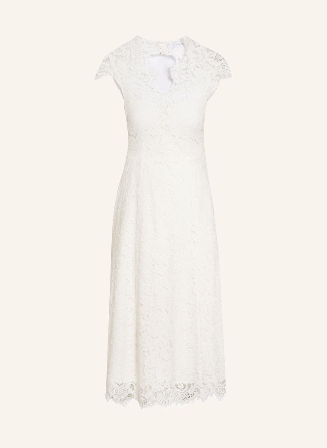 Ivy Oak Spitzenkleid Straw Flower weiss Ivy Oak Spitzenkleid Straw Flower weiss von IVY OAK