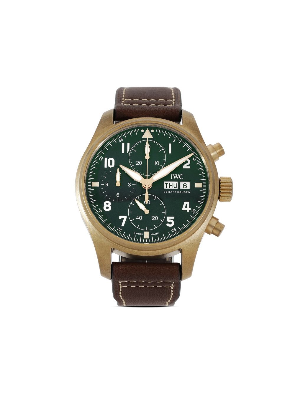 IWC Schaffhausen 2022 unworn Pilot's Watch Chronograph Spitfire "SIHH 2019" 41mm - Green von IWC Schaffhausen
