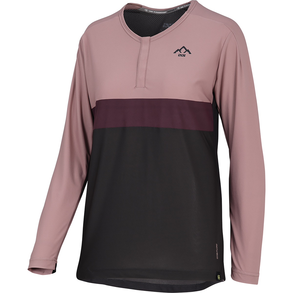 IXS Damen Flow XTG Longsleeve Henley Trikot von IXS