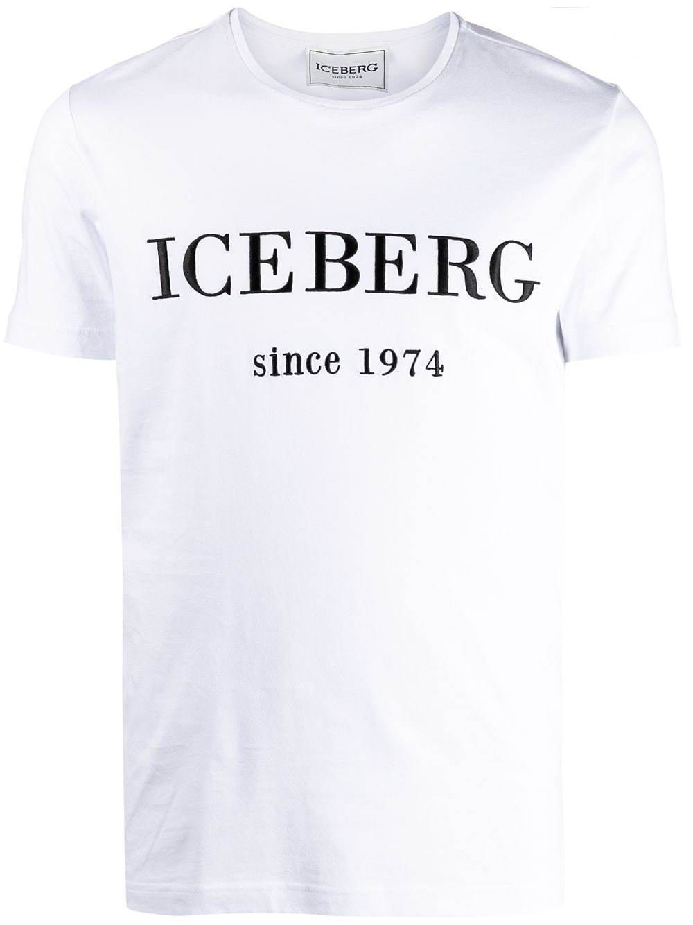 Iceberg logo print T-shirt - White von Iceberg