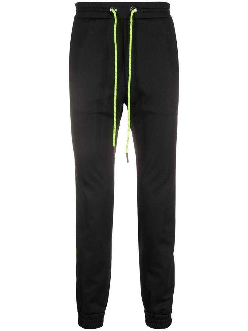 Iceberg contrast drawstring track pants - Black von Iceberg