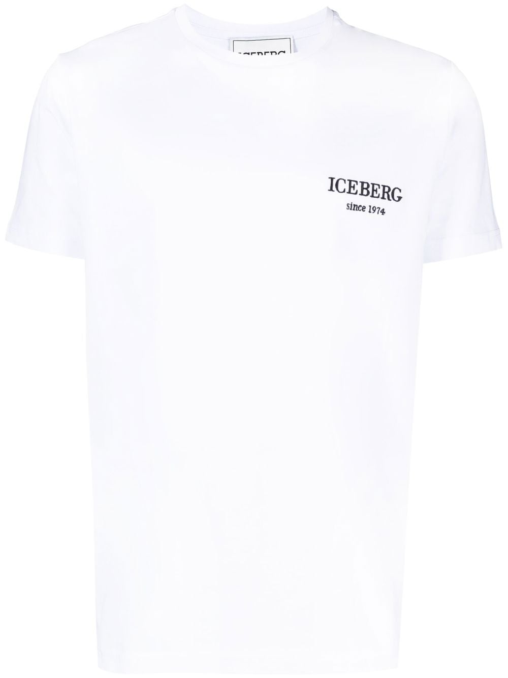 Iceberg embroidered-logo T-shirt - White von Iceberg