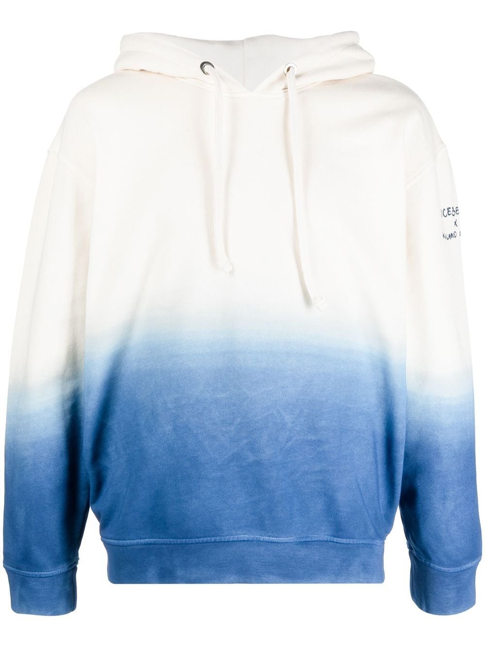 Iceberg x Kailand O. Morris gradient hoodie - Blue von Iceberg
