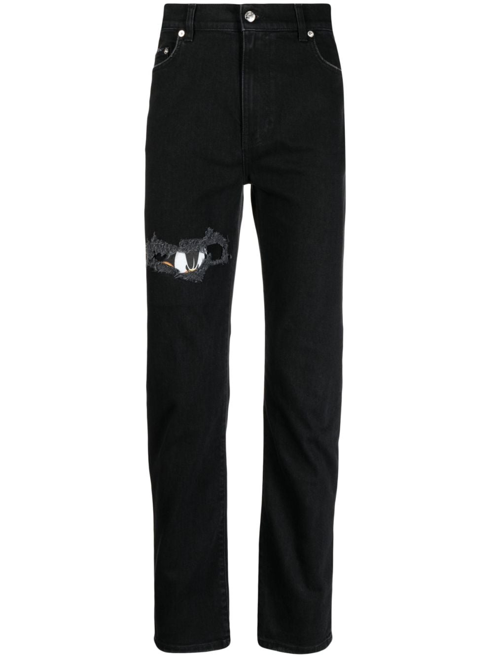 Iceberg x Looney Tunes straight-leg jeans - Black von Iceberg