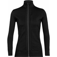 ICEBREAKER Damen Fleecejacke Quantum III schwarz | L von Icebreaker