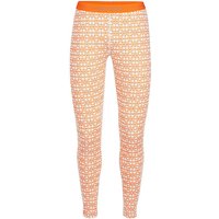 ICEBREAKER Damen Unterzieh Tight Merino 250 Vertex Alpine Geo orange | S von Icebreaker