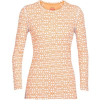 ICEBREAKER Damen Unterzieh Zipshirt Merino 250 Vertex Alpine Geo orange | XS von Icebreaker