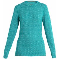 ICEBREAKER Damen Zipshirt Merino 260 Vertex Half-Zip-Thermo mint | L von Icebreaker