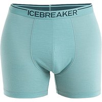 ICEBREAKER Herren Boxershort Merino Anatomica hellblau | S von Icebreaker