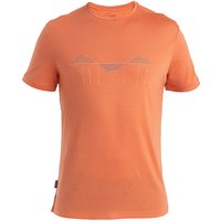 ICEBREAKER Herren Funktionsshirt 125 Cool-Lite™ Merino orange | L von Icebreaker