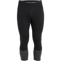 ICEBREAKER Herren Tight 200 ZoneKnit™ Merino 3/4 schwarz | S von Icebreaker