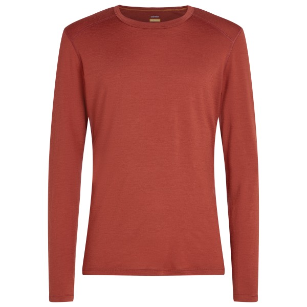 Icebreaker - 200 Oasis L/S Crewe - Merinounterwäsche Gr 3XL;L;M;S;XL;XS;XXL blau;braun/oliv;grau;rot;schwarz;türkis von Icebreaker