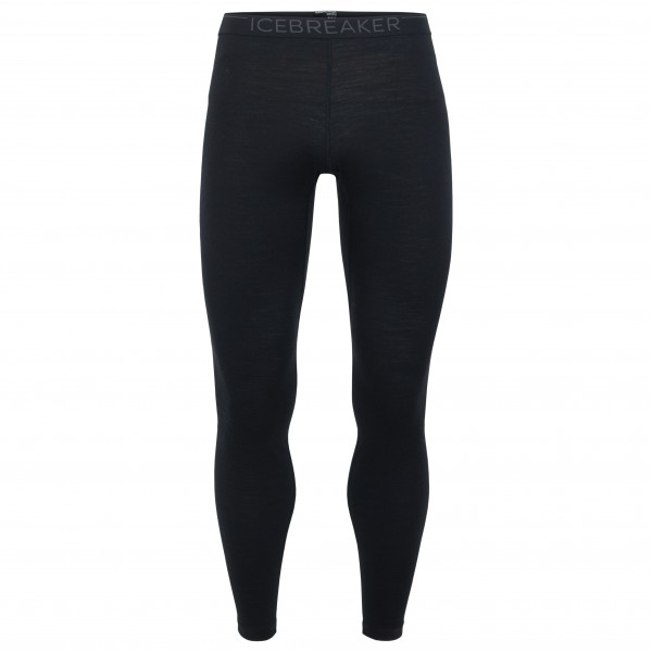 Icebreaker - 200 Oasis Leggings - Lange Unterhose Gr L schwarz von Icebreaker