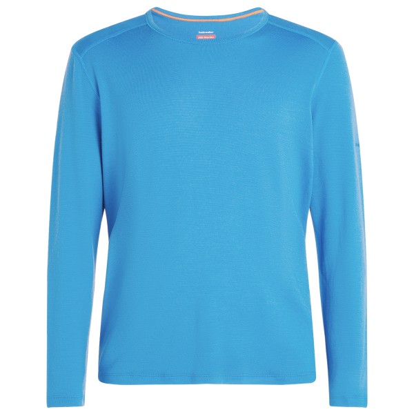 Icebreaker - 260 Tech L/S Crewe - Merinounterwäsche Gr 3XL;L;M;S;XL;XXL blau;schwarz von Icebreaker