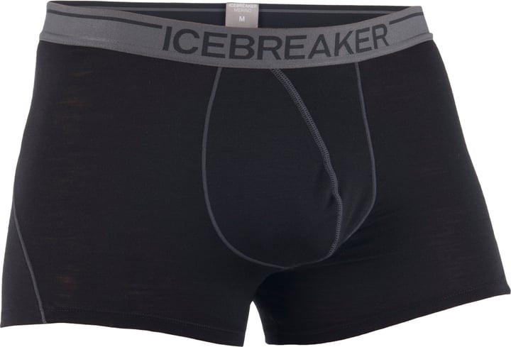 Icebreaker Merino Anatomica Boxers Boxershorts schwarz von Icebreaker