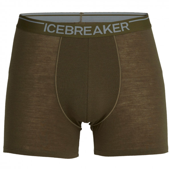 Icebreaker - Anatomica Boxers - Merinounterwäsche Gr XL braun von Icebreaker