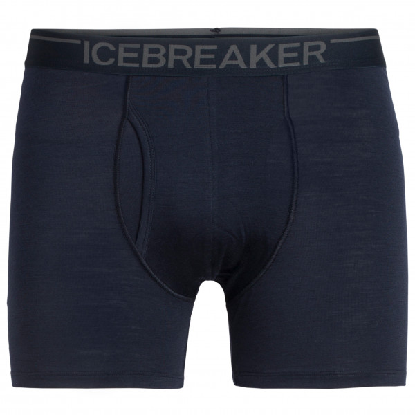 Icebreaker - Anatomica Boxers with Fly - Merinounterwäsche Gr L;M;S;XXL schwarz Icebreaker - Anatomica Boxers with Fly - Merinounterwäsche Gr L;M;S;XXL schwarz von Icebreaker
