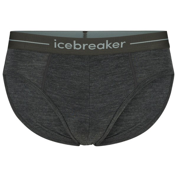 Icebreaker - Anatomica Briefs - Merinounterwäsche Gr L;M;S;XL;XXL braun;schwarz;schwarz/grau von Icebreaker