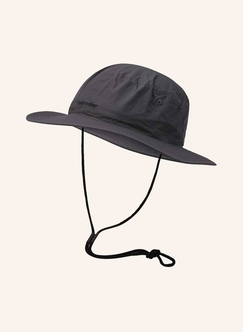 Icebreaker Bucket-Hat Shell+™ Cotton grau von Icebreaker