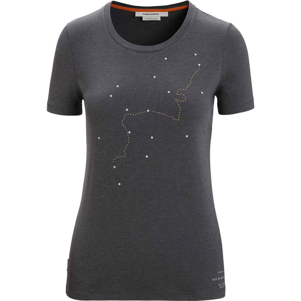 Icebreaker Damen Central Classic Tour du Mont Blanc T-Shirt von Icebreaker