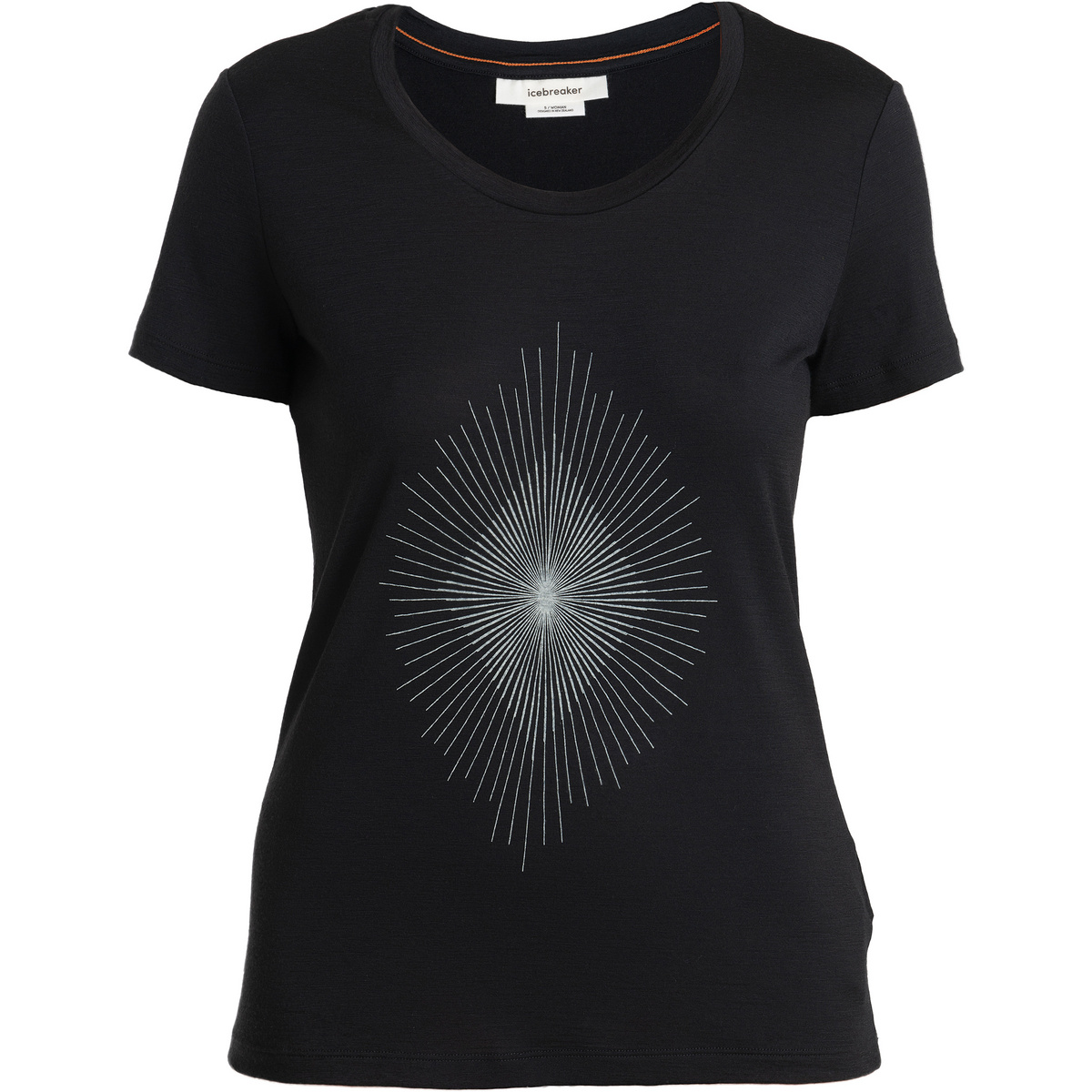 Icebreaker Damen Tech Lite III Scoop Light Forms T-Shirt von Icebreaker