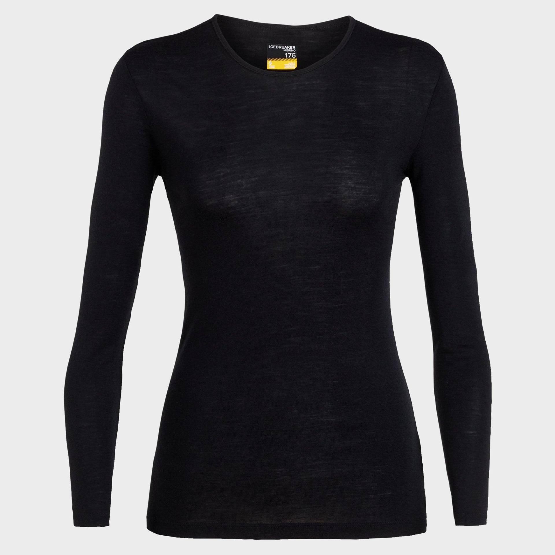 Thermoshirt, Langarm Damen Black M von Icebreaker