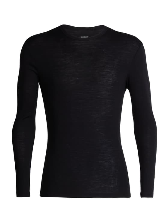 Icebreaker Merino Everyday Crewe 175 Langarmshirt schwarz Icebreaker Merino Everyday Crewe 175 Langarmshirt schwarz von Icebreaker